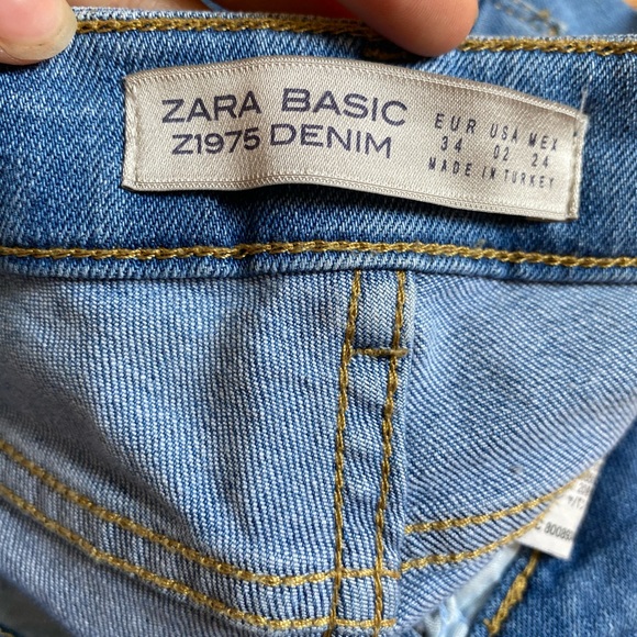 Zara Low Waist Skinny Jeans - Picture 2 of 7